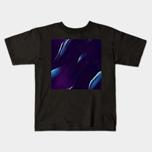 Dark Oil Texture Kids T-Shirt